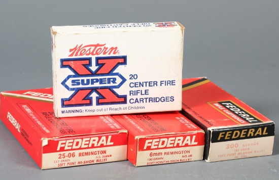 4 bxs .25-06 and misc ammo