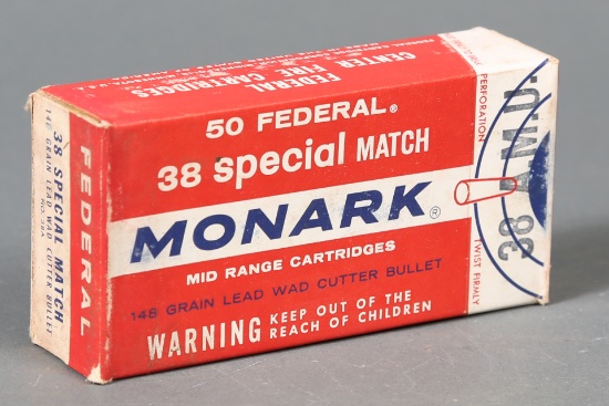 Federal .38 spl A.M.U. ammo
