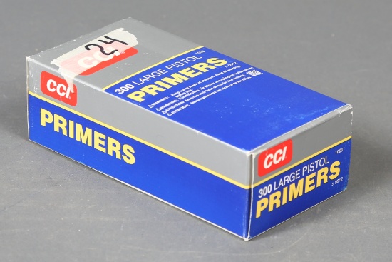 Brick of CCI large pistol primers