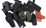 13 holsters and pouches