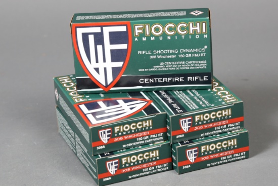 5 bxs .308 Win Ammo