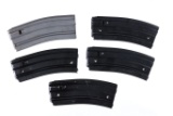 5 AR-15 magazines