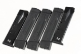 5 Glock & Ruger magazines