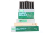 Ingot molds and mallet