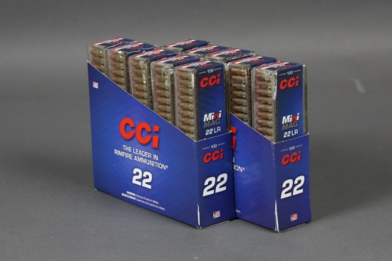 10 bxs CCI .22lr Ammo
