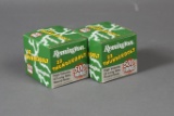2 bxs Remington .22 LR Ammo