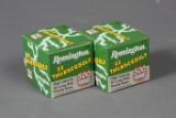 2 bxs Remington .22 LR Ammo