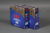10 bxs CCI .22lr Ammo
