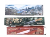 3 fixed blade knives