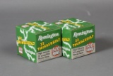 2 bxs Remington .22 LR Ammo