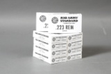 10 bxs Red Army Standard .223 Rem Ammo