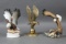 3 Eagle Figurines