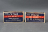 2 Bxs Vintage Peters Rifle Ammo