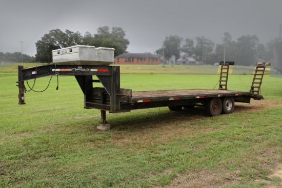 Goose Neck Trailer CJ's Trailers 8x24