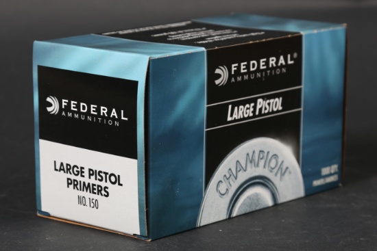 1000ct Federal Large Pistol Primers