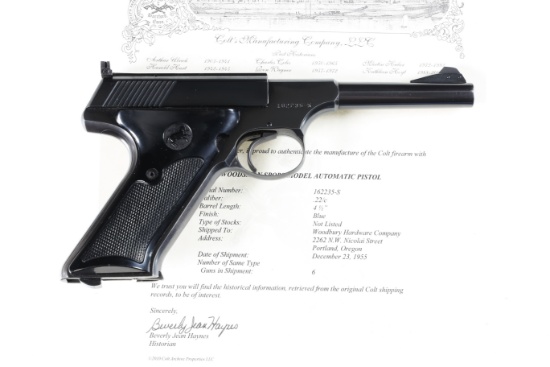 Colt Woodsman Pistol .22 lr