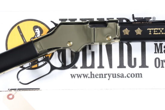 Henry Golden Boy Texas Tribute Lever Rifle .22 sllr