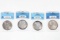4 Silver Eagle Coins