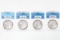 4 Silver Eagle Coins