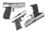 Grouping of 3  Pistols