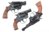 Grouping of 3  Revolvers