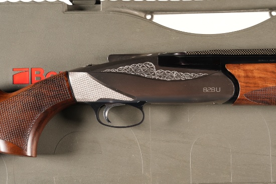Benelli 828U Silver Field O/U Shotgun 12ga