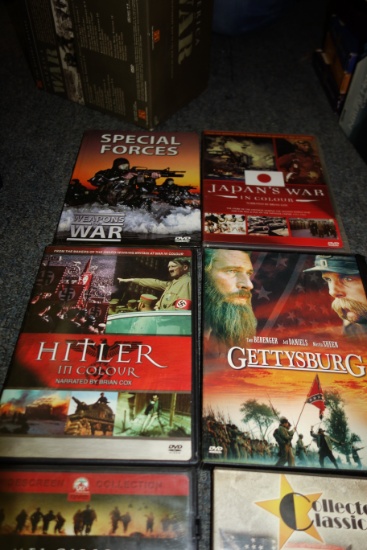 Lot Of 6 War Movies And Documentaries