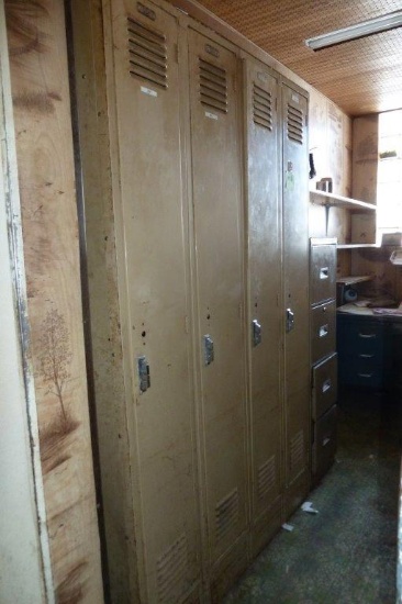 Lockers & File Cabinet