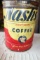 Vintage coffee cans Nashs Harvest Queen