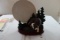 Bradford Exchange Mysteries Of The Wild Wolf Sculpture Moonbeam Magic