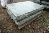 4 - Gray Precast Concrete Landscape Steps