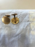 Vintage cufflink set- gold tone