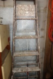 Vintage Wood 6' Ladder