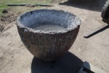 Fire bowl for molting steel