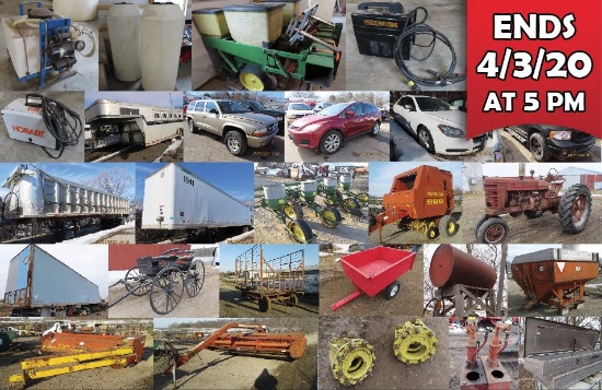 Spring Consignment Auction - Bidding Ends 4/3/20