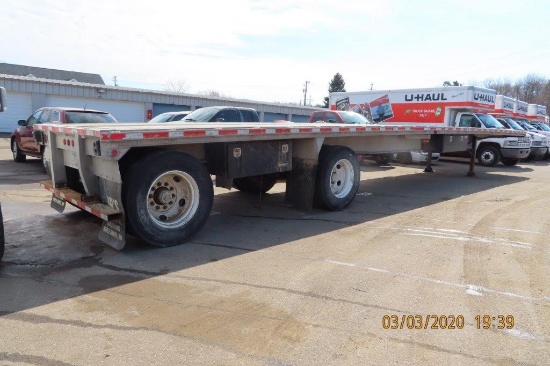 2003 Ravens 48' Flat Spread Axle Trailer