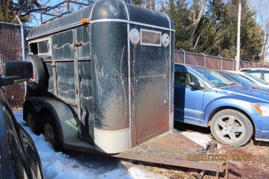 Homemade Horse Trailer