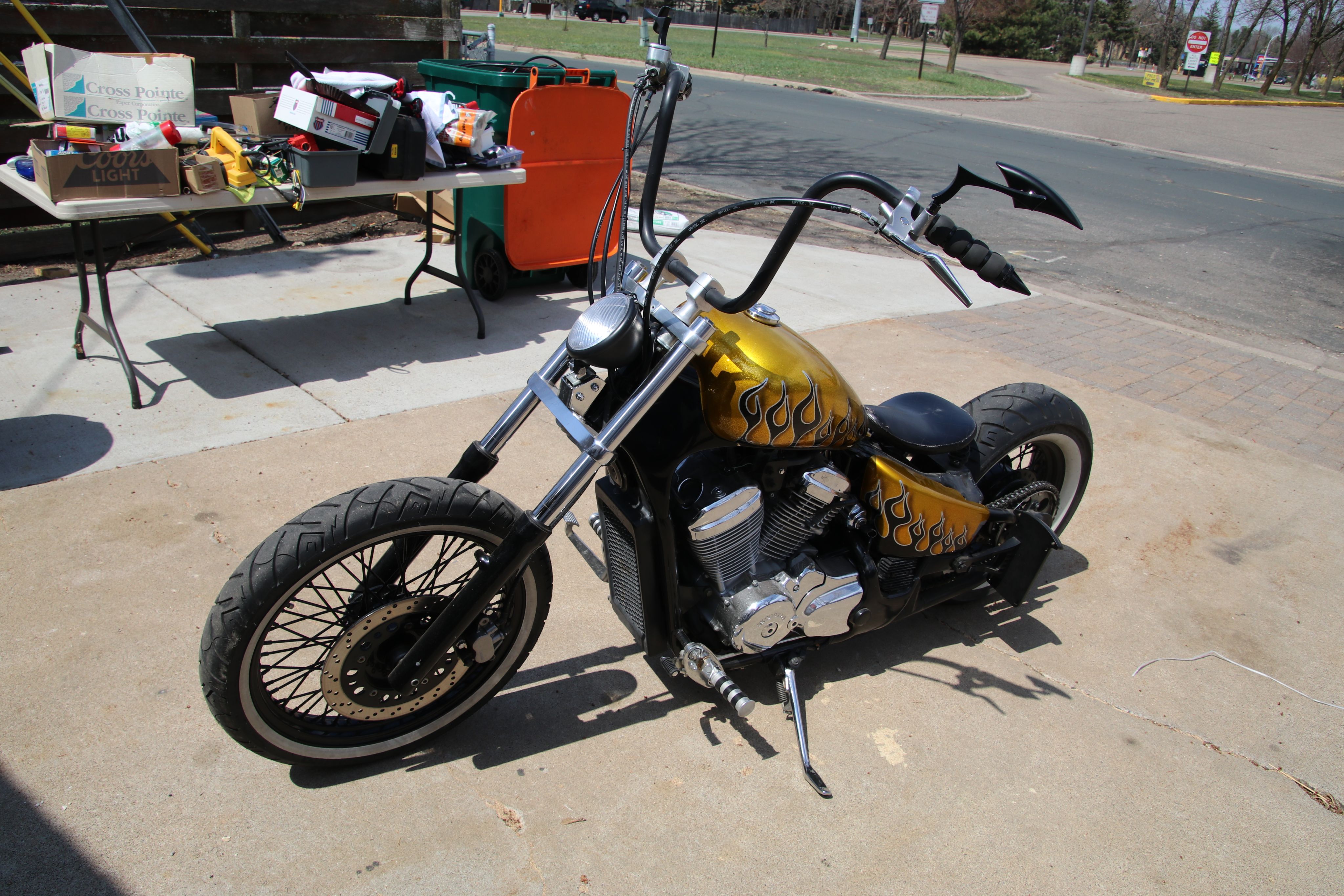 2002 Honda Shadow Bobber Motorcycle Proxibid