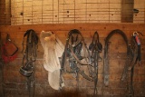 East Wall Of Harness Parts, Leather Reins And Etc