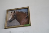 Guster's Jesse Horse Picture Framed