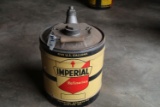 Imperial Refineries 5 gallon oil can