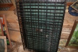 Metal folding kennel