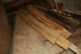 Pile of rough lumber