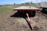 H&S running gear with hayrack with steel frame