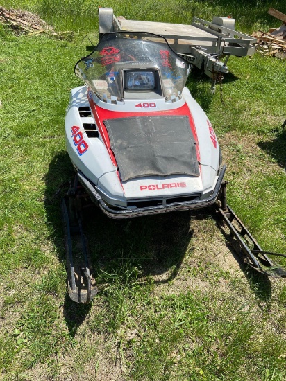 Polaris 400 parts only snowmobile