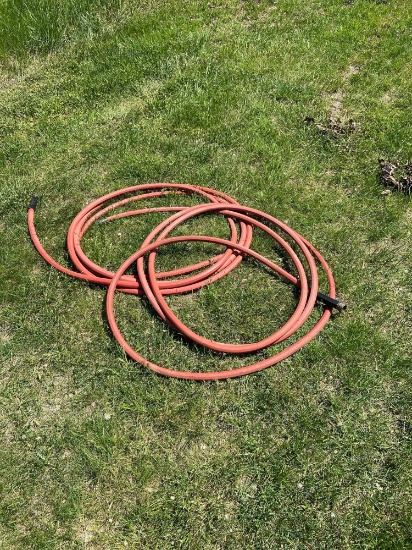 Lot of two 25 foot hoses