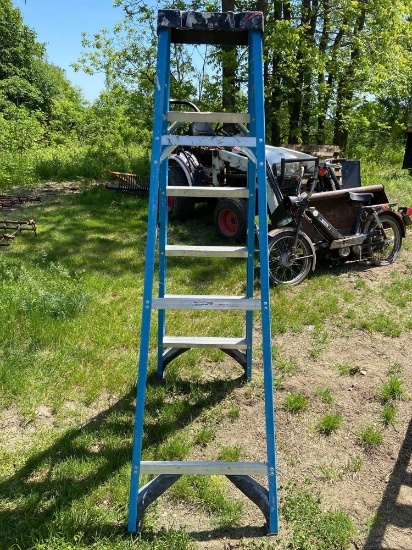 6' fiberglass ladder