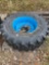 Skid steer tire and rim