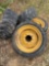 Skid steer tires and rims