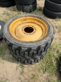 Skid loader tires